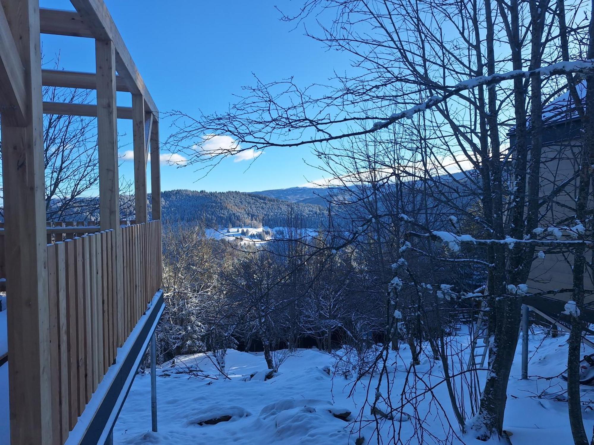 Nature Living Koralm - Neue Chalets Auf Der Koralpe Im Schi- Und Wanderparadies Sankt Stefan im Lavanttal Dış mekan fotoğraf